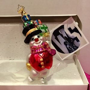 Christopher Radko Freezy Breezy Snowman